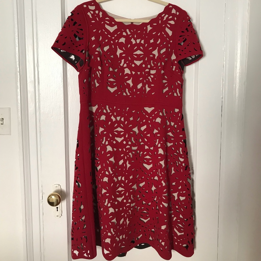 Anthropologie cut out dress